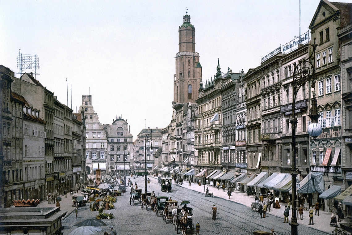 Breslavia prima della II guerra mondiale